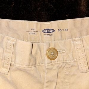 Slim Fit Khaki Old Navy 30X32